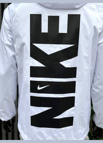 Біла демісезонна вітровка No Brand