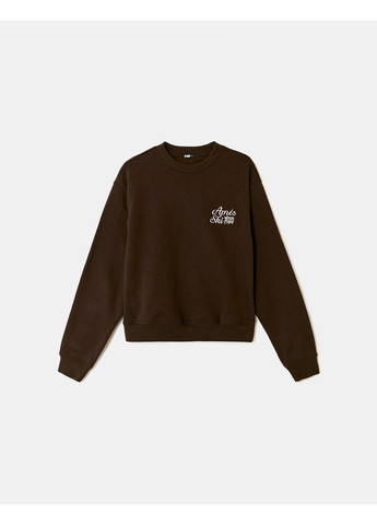 Коричневий світшот жіночий Tally Weijl (370914523)