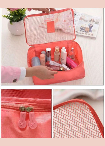 Набір дорожніх органайзерів Кораловий No Brand (296573446)