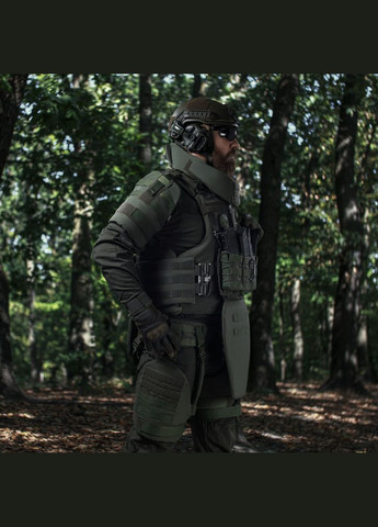 Баллистическая защита шеи Gen 2 (и верхней части спины) 1-го класса. Олива Ukrarmor (333721769)