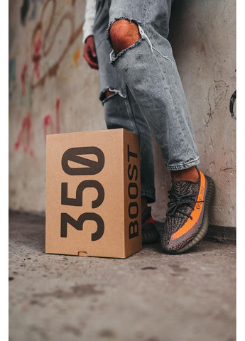 Сірі Осінні кросівки чоловічі adidas yeezy boost 350 v2 beluga 1 адідас ізі буст No Brand