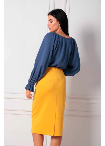 Тёмно-синяя блузка Ри Мари