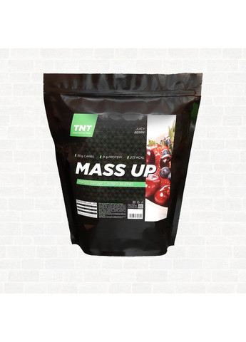 Мас Комплект Гейнер Mass Up Польща 2,5 кг зі смаком Лісові Ягоди + Омега-3 у Подарунок! TNT (371141904)