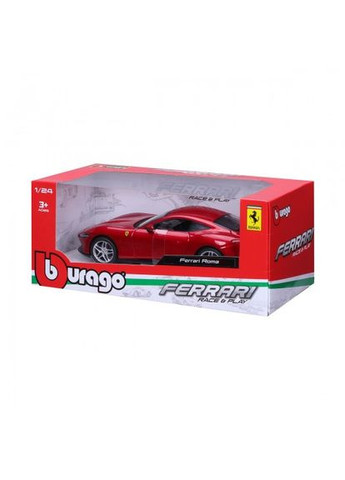 Автомодель Ferrari Roma (ассорти серый металлик, красный металлик, 1:24) Bburago (290705929)