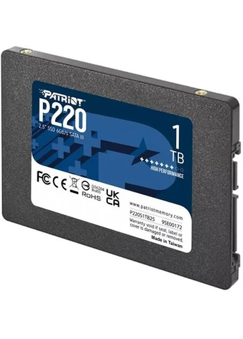 SSD накопитель 1TB P220 2.5" SATAIII TLC (P220S1TB25) Patriot (394962552)