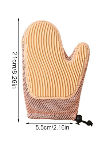 Массажная перчатка для удаления шерсти кошек и собак щетка с защитой от царапин Idea XL-147 (298834006)