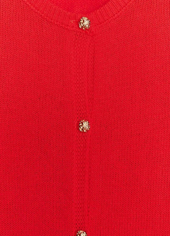 Красный демисезонный кардиган Zara