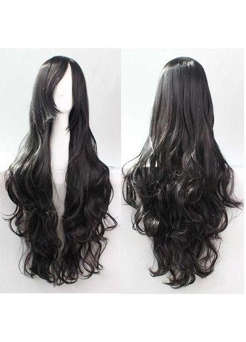 Перука хвиляста аніме 80 см косплей "Сріблястосірий" - (372734308)