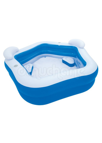 Басейн надувний дитячий 54153 213x206х69 см Bestway (356460658)