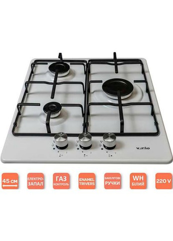 Варильна поверхня HG430-B3 S (WH) Ventolux (368575965)