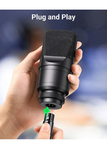 Аудиокабель Cannon Male to Female Microphone Extension Audio Cable 5m (UGR-20712) Ugreen AV130 (372681072)