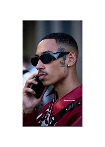 Очки солнцезащитные унисекс SPR17W 1AB-5S0 Оригинал Prada (366973008)