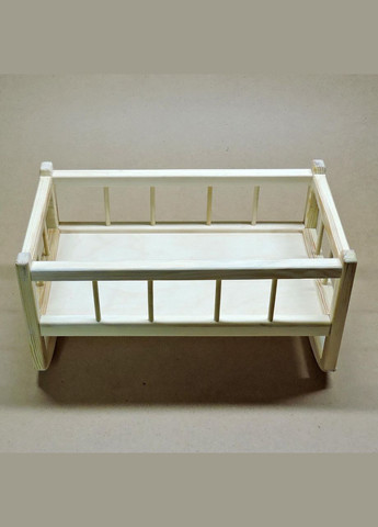 Кровать для кукол из дерева Тиана бланже (КРТ-000501) No Brand (328605973)