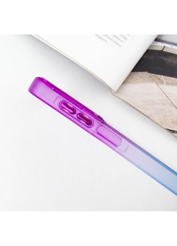 Чехол TPU+PC Fresh sip series для Samsung Galaxy A24 4G Синий / Фиолетовый No Brand (360879688)