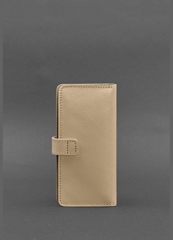 Шкіряне жіноче портмоне 7.0 Світло-бежевий (A-027989) BlankNote (328444837)
