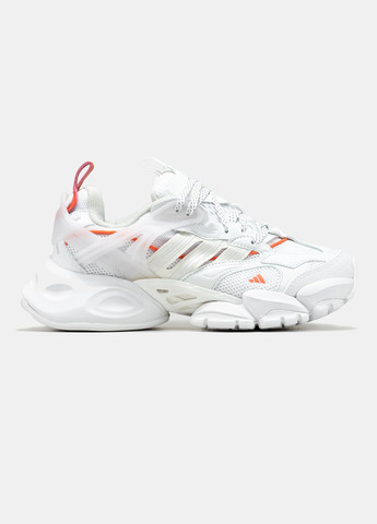 Кроссовки женские и мужские Adidas Vento XLG white orange | Адидас Венто белые оранжевые No Brand белые всесезоны (315018939)