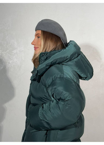 Зелений зимній Пуховик milirud