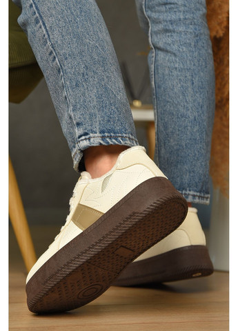 Кросівки жіночі демісезонні світло-бежевого кольору Let's Shop світло-бежеві демісезони (368540505)