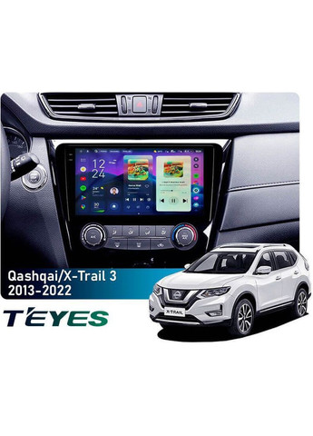 Штатна магнітола CC4 Pro 2K 8+128 Gb Nissan X-Trail X Trail 3 T32 2013-2022- (F1) Manual (AB) 10" Teyes (378917980)