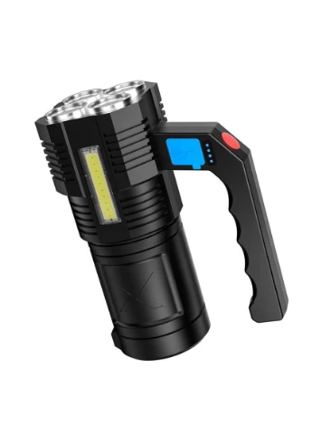 Фонарик TL-9328 перезаряжаемый ручной 4*LED+COB Sirius (381065984)