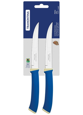 Набір ножів FELICE blue, 2 предмети 23493/215 Tramontina комбінований,