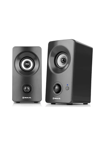 Акустична система S-405 USB Black (EL121100016) Real-El (382078757)