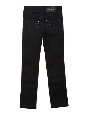 Черные демисезонные джинсы Glamour