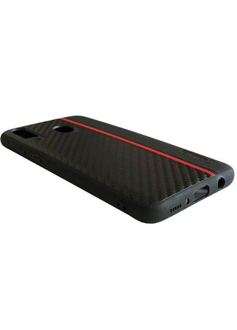 Чехол накладка Cenmaso для Samsung Galaxy M20 2019 ( SMM205 ) - Black&Red Primolux (262296726)