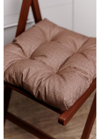 Подушка на стілець FIESTA 40х40 см Коричневий Прованс (372806241)