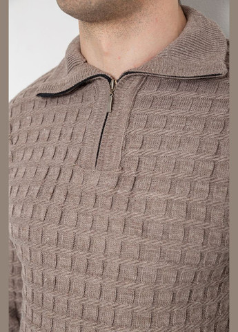 Коричневый демисезонный свитер мужской однотонный Ager 161R920