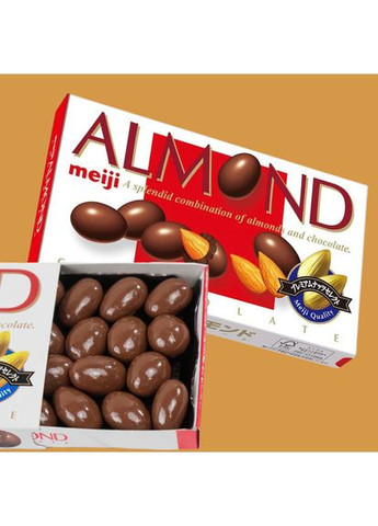 Миндаль в молочном шоколаде Almond Meiji (372594980)