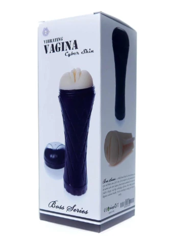 Вібро мастурбатор Masturbator-Vibrating Vagina cyber skin LatarkaBoss Series 10631 Boss Series (391588477)