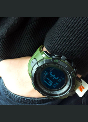 Часы наручные мужские SKMEI 1475AG ARMY GREEN, брендовые мужские часы, часы для мужчины. Цвет: зеленый No Brand (359475202)