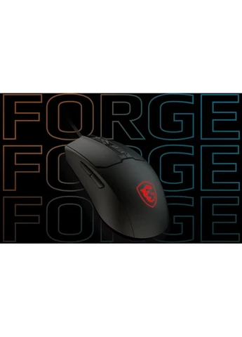 Миша FORGE GM100 Black (S12-0402310-HH9) MSI (345562574)