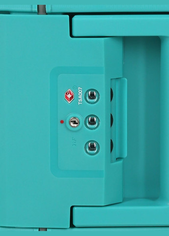 Набір валіз Франція (L M S-3шт) поліпропілен бірюза/ 645 AIRTEX (324801986)