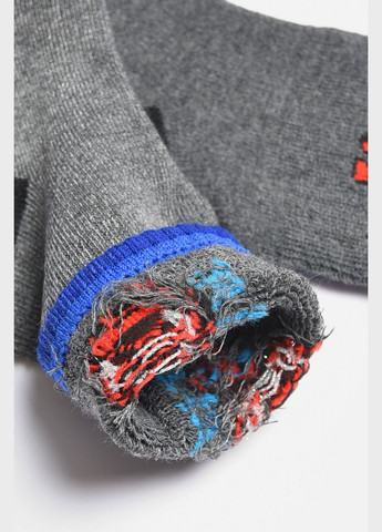 Носки детские махровые для мальчика темно-серого цвета Let's Shop (304251793)