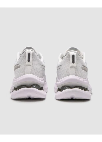 Білі літні кросівки asics gel kinsei max white pure silver асікс гель No Brand