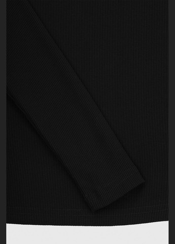 Лонгслив однотонный женский WBC02328 3XL Черный shop (2000991030473) LAWA (324557177)