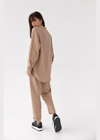 Жіночий костюм зі штанами та сорочкою Liton (296658575)