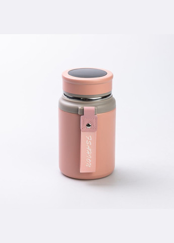 Термос Fashion 700 мл з датчиком температури Рожевий Yiwu (322340298)