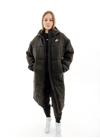 Чорна зимня жіноча куртка w tf thrr csc parka чорний Nike