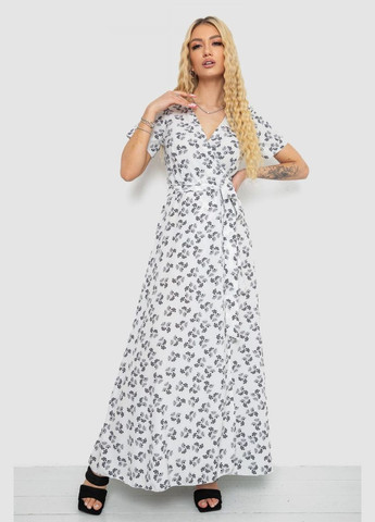 Білий кежуал сарафан принтом Ager