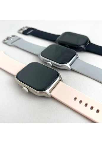 Комплект WK76 - Smart Watch / Навушники Air Dots / 3 ремінці / Захисний чохол та плівка (Сірий) No Brand (379607149)