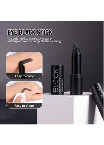 Помада матовая черная ibcccndc Eye Black Stick, матовая черная помада для грима, 3,8 г No Brand (369766312)