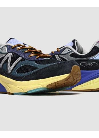КРОССОВКИ ЖЕНСКИЕ NEW BALANCE ACTION BRONSON X 990V6 MADE IN USA LAPIS LAZULI M990AC6 НЬЮ БЕЛАНС 990В6 No Brand комбинированные демисезоны (391018440)
