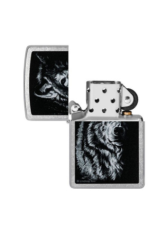 Запальничка Lindsay Kivi Shadow Wolf Design 46149 Zippo (369344070)