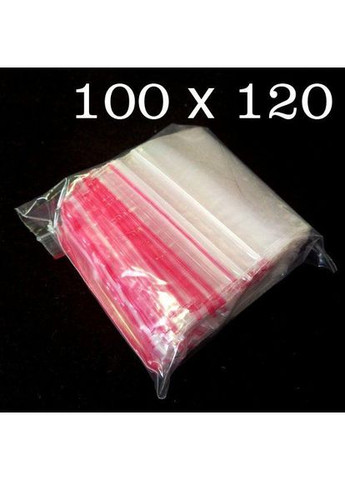 ЗІП пакети із замком ZIP-LOCK, розмір 100х120 мм, уп. 100шт Plus-plus (354794050)