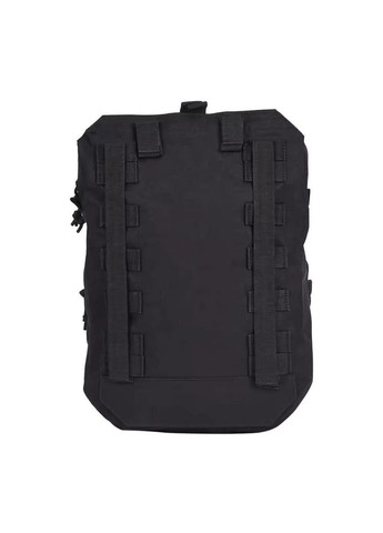 Штурмовая панель сумокрюкзак Black с системой MOLLE и отделением для гидратора KT6005202 Solve (305743420)