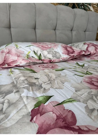 Евро простынь на резинке 180х200х20 бязь Premium No Brand (398327107)