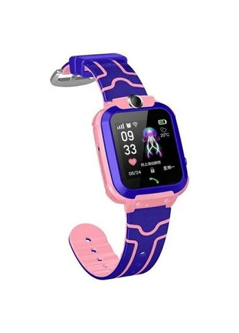 Детские смарт часы-телефон Aishi Q12 с GPS (Pink) No Brand (322864297)